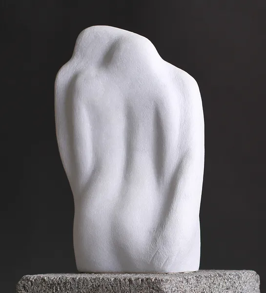 Image of річковий камінь. двоє by Denys Shimanskyi, size: 42х15х15, Sculpture medium, priced at $700 Photo 2 of 6.