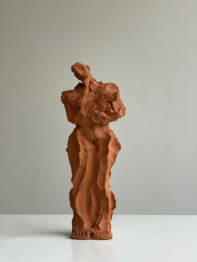 Image of Материнство by Denys Shimanskyi, size: 23х9х6см, made of  кераміка, Sculpture medium, from львів, part of the сухоцвіти series, priced at $150