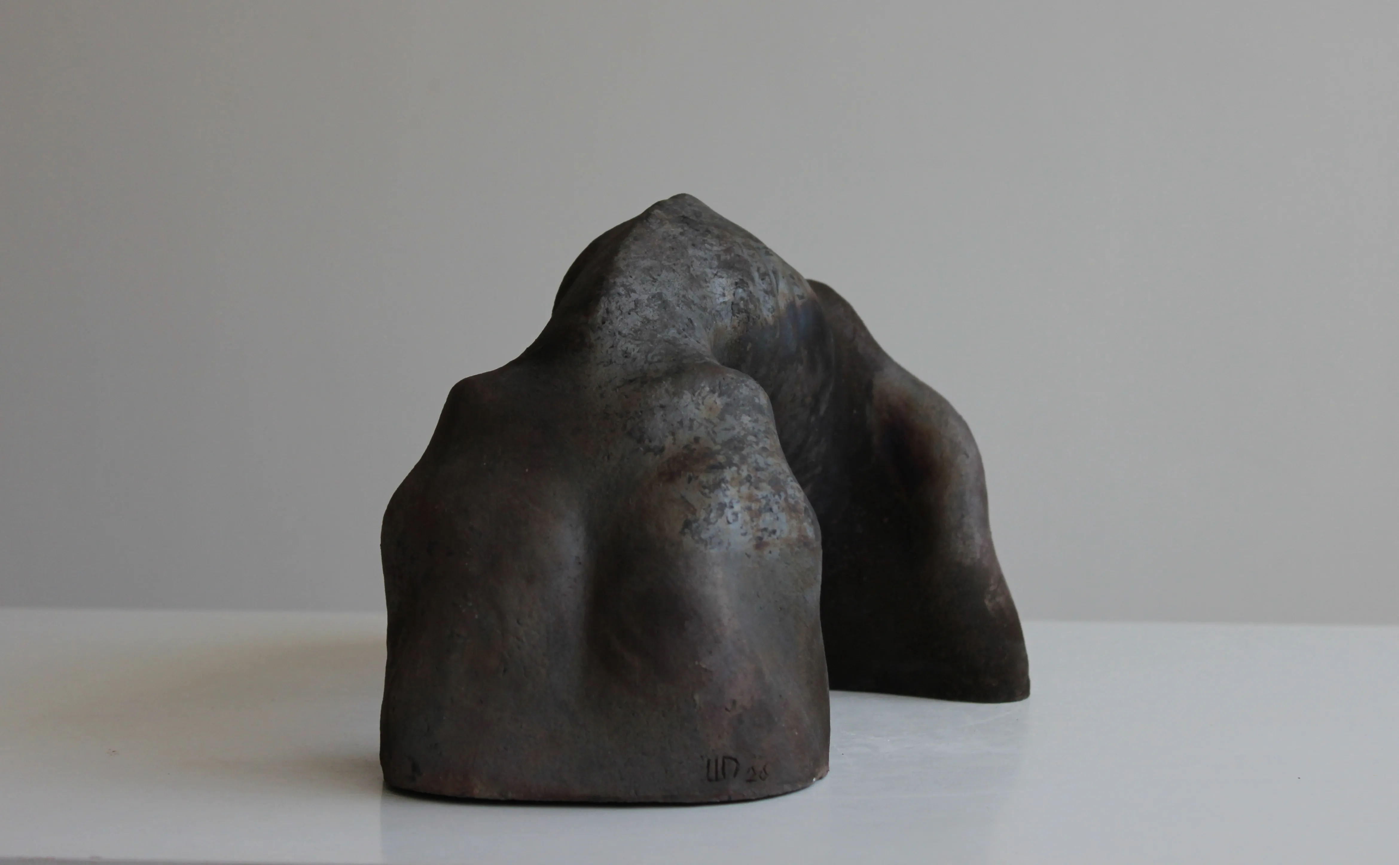 Image of  гора by Denys Shimanskyi, size: 28.5х18х15.5, made of кераміка, раку, Sculpture medium, from львів, part of the Bare mountains series, priced at $250 Photo 6 of 11.