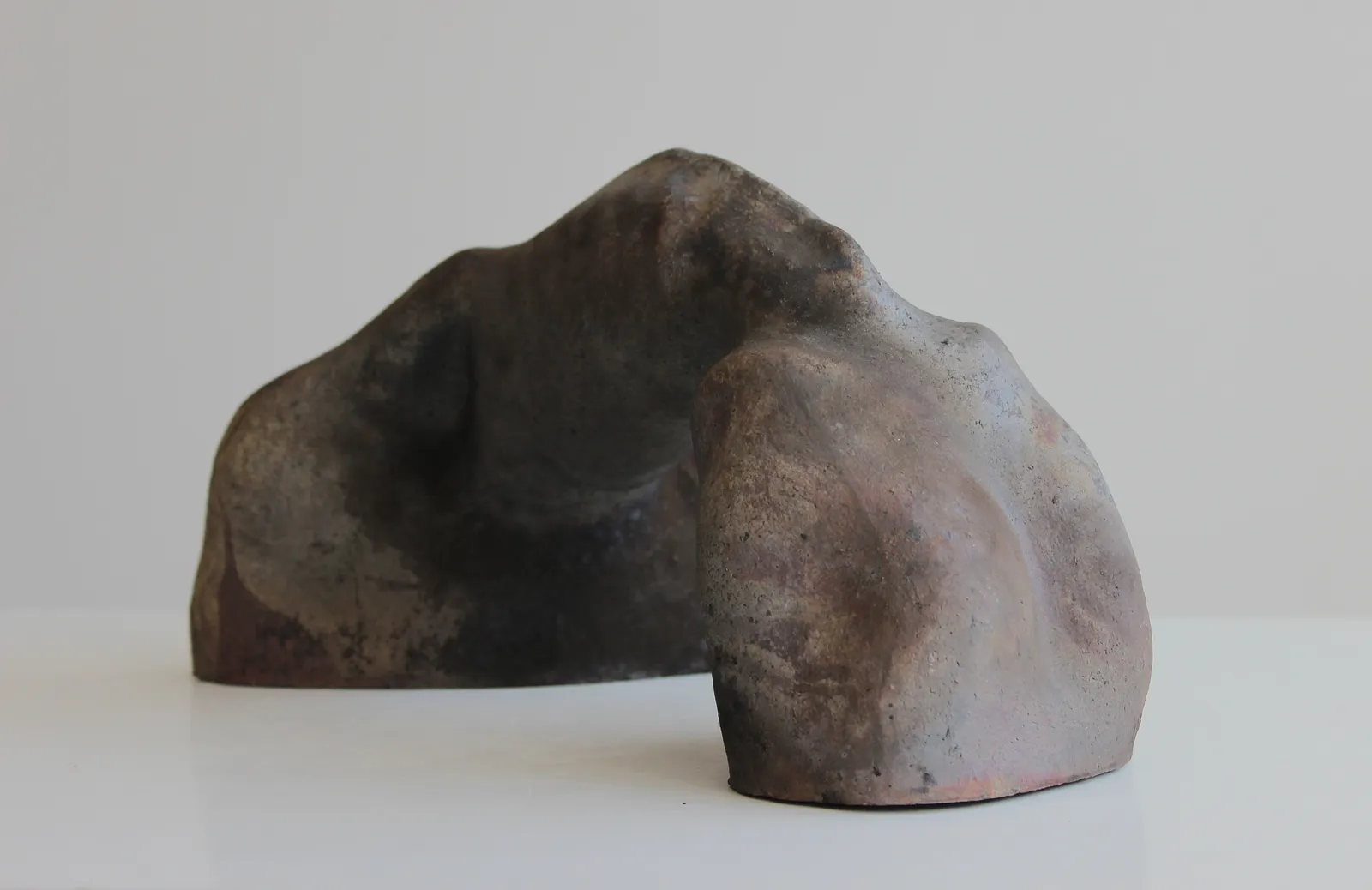 Image of  гора by Denys Shimanskyi, size: 28.5х18х15.5, made of кераміка, раку, Sculpture medium, from львів, part of the Bare mountains series, priced at $250 Photo 3 of 11.