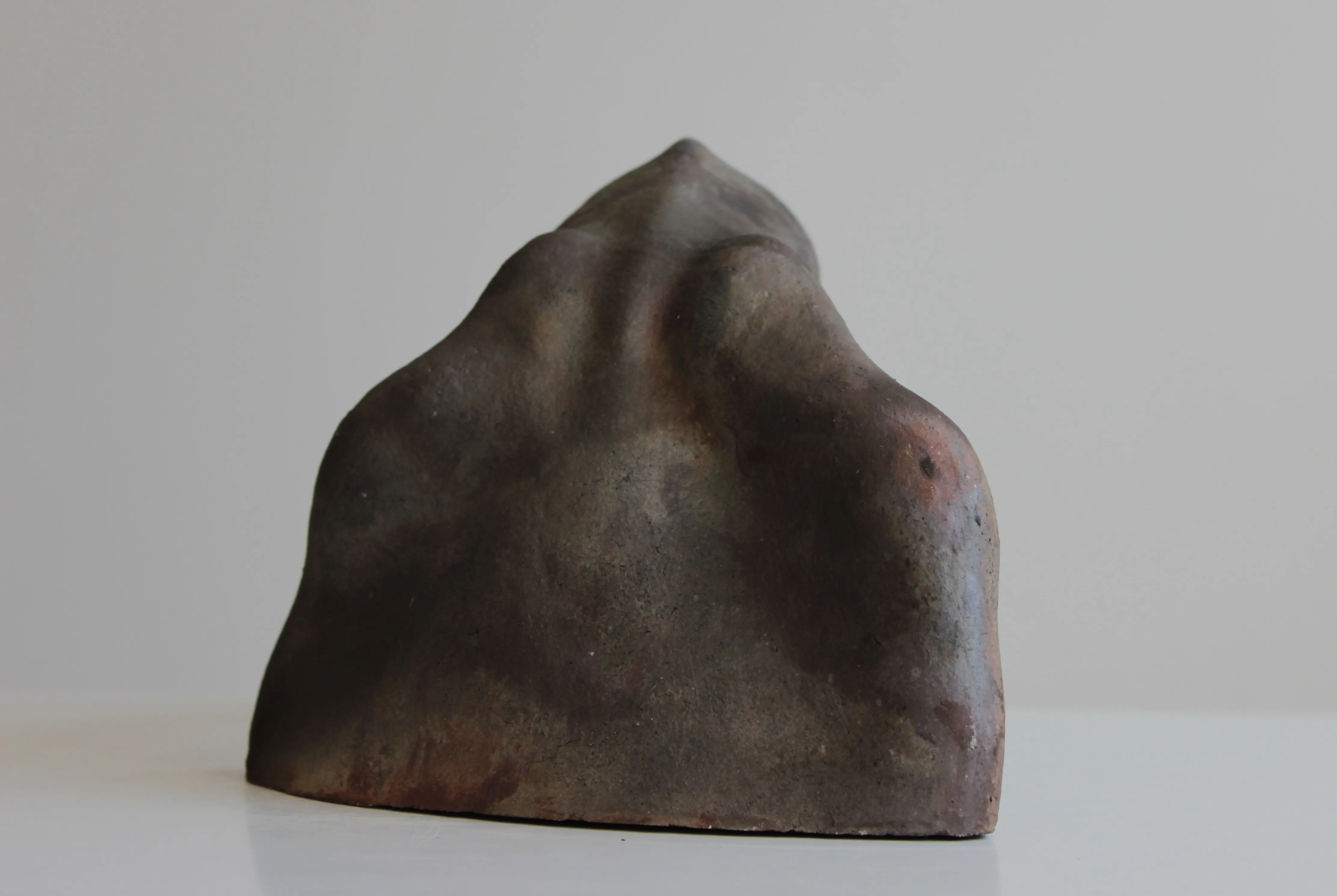 Image of  гора by Denys Shimanskyi, size: 28.5х18х15.5, made of кераміка, раку, Sculpture medium, from львів, part of the Bare mountains series, priced at $250 Photo 2 of 11.