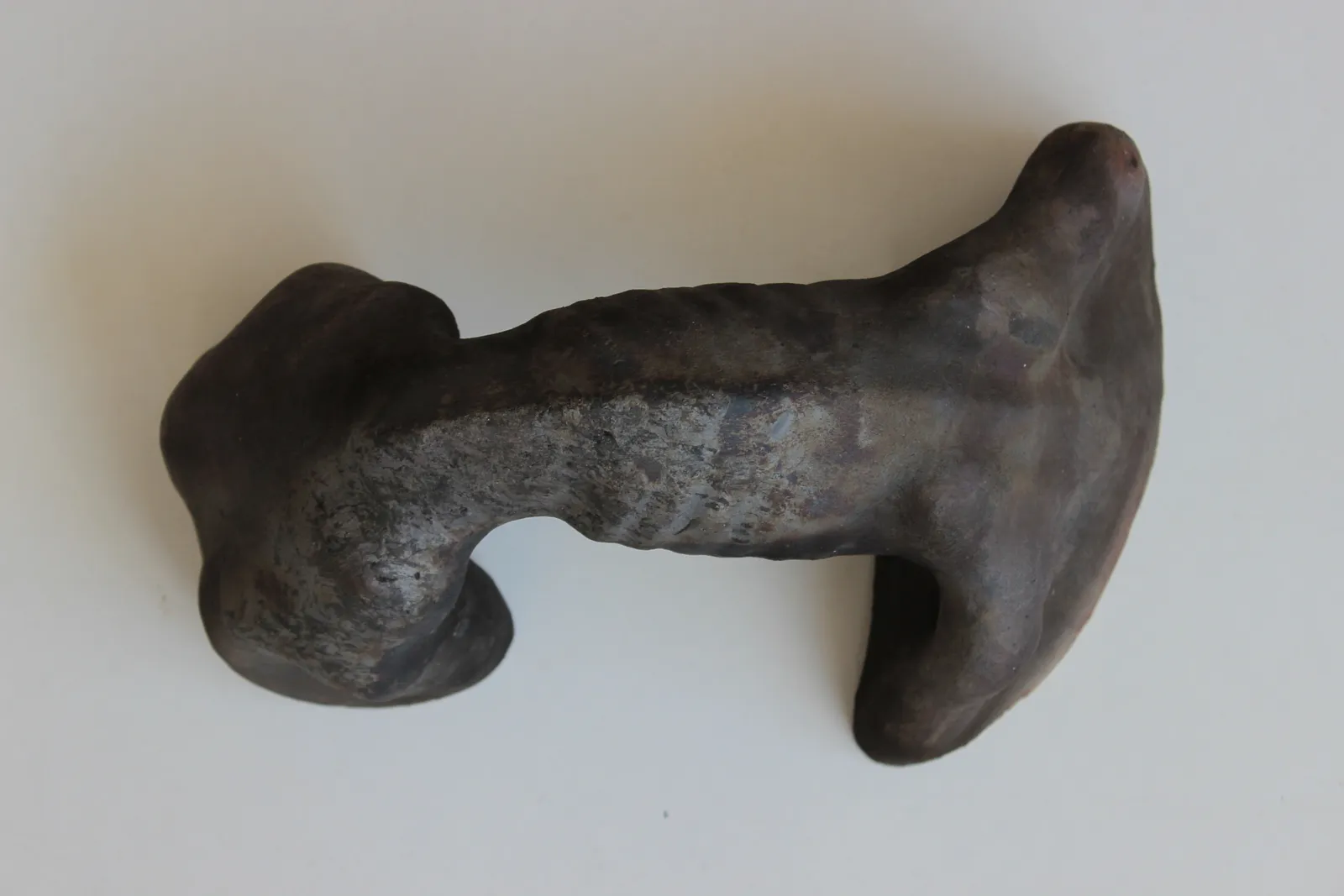 Image of  гора by Denys Shimanskyi, size: 28.5х18х15.5, made of кераміка, раку, Sculpture medium, from львів, part of the Bare mountains series, priced at $250 Photo 10 of 11.