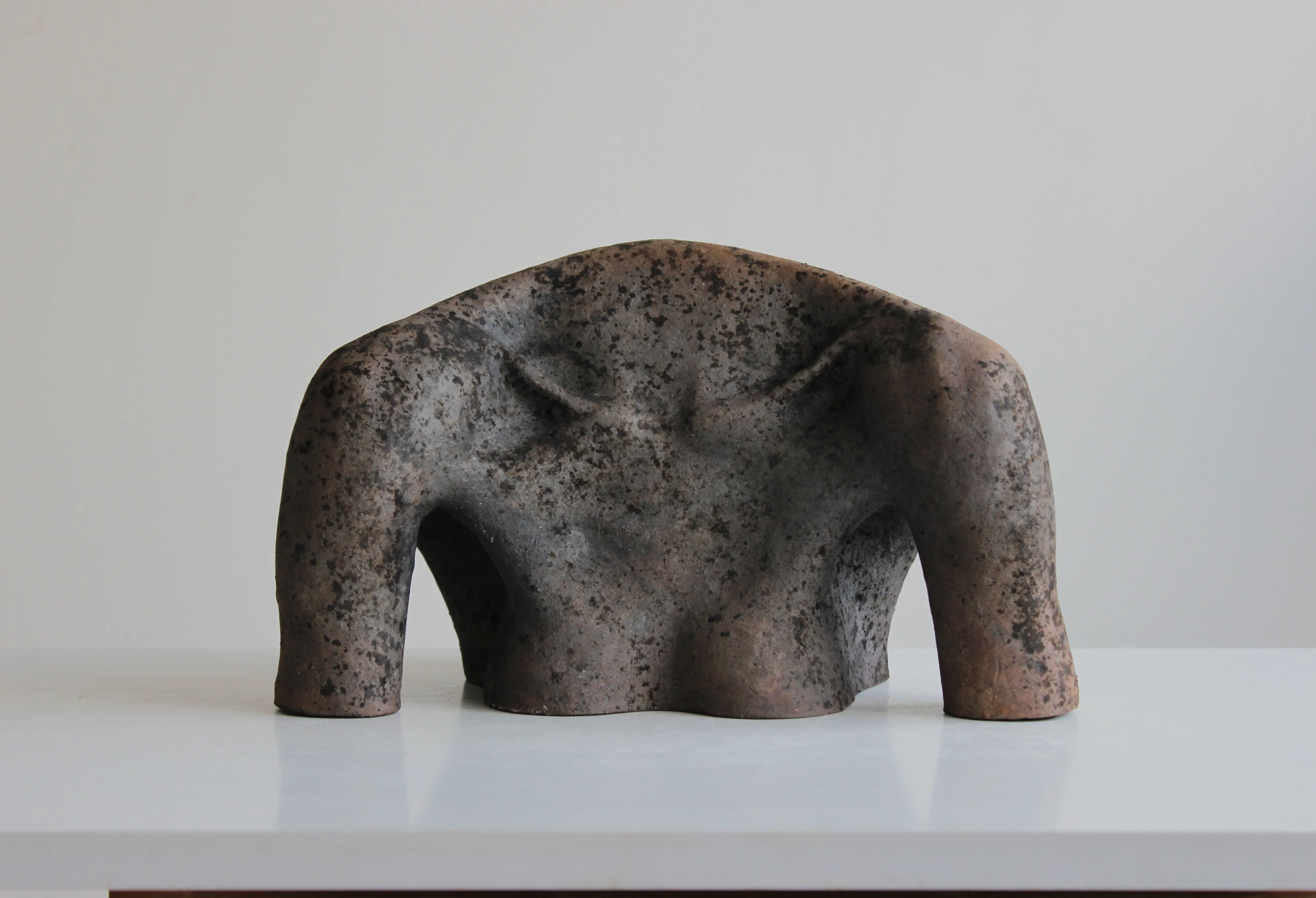 Image of оголені гори by Denys Shimanskyi, size: 28.5х18х17, made of кераміка, раку, Sculpture medium, from львів, part of the Bare mountains series, priced at $250 Photo 1 of 11.