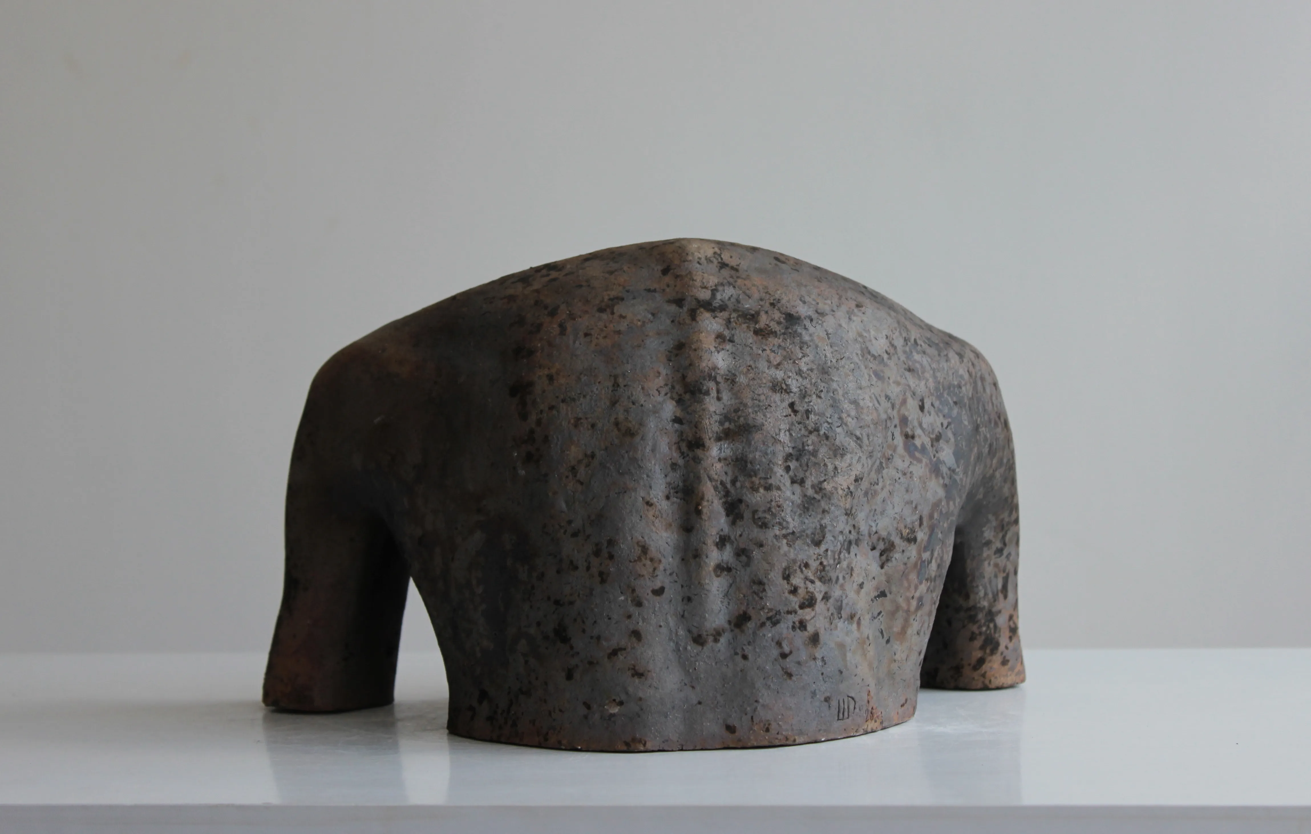 Image of оголені гори by Denys Shimanskyi, size: 28.5х18х17, made of кераміка, раку, Sculpture medium, from львів, part of the Bare mountains series, priced at $250 Photo 3 of 11.
