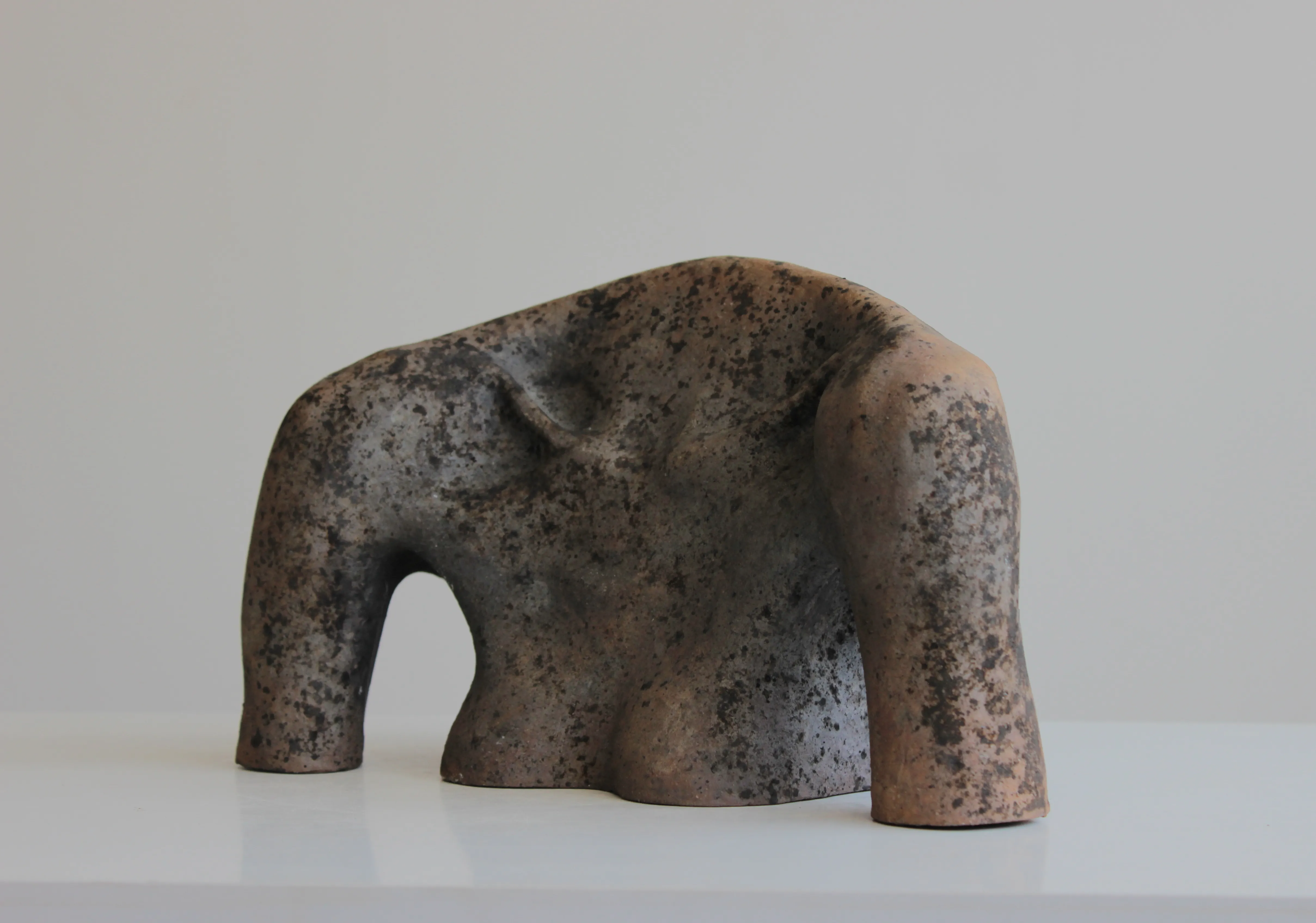 Image of оголені гори by Denys Shimanskyi, size: 28.5х18х17, made of кераміка, раку, Sculpture medium, from львів, part of the Bare mountains series, priced at $250 Photo 7 of 11.