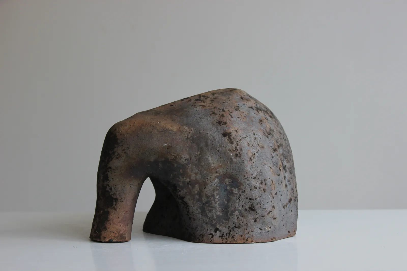 Image of оголені гори by Denys Shimanskyi, size: 28.5х18х17, made of кераміка, раку, Sculpture medium, from львів, part of the Bare mountains series, priced at $250 Photo 4 of 11.