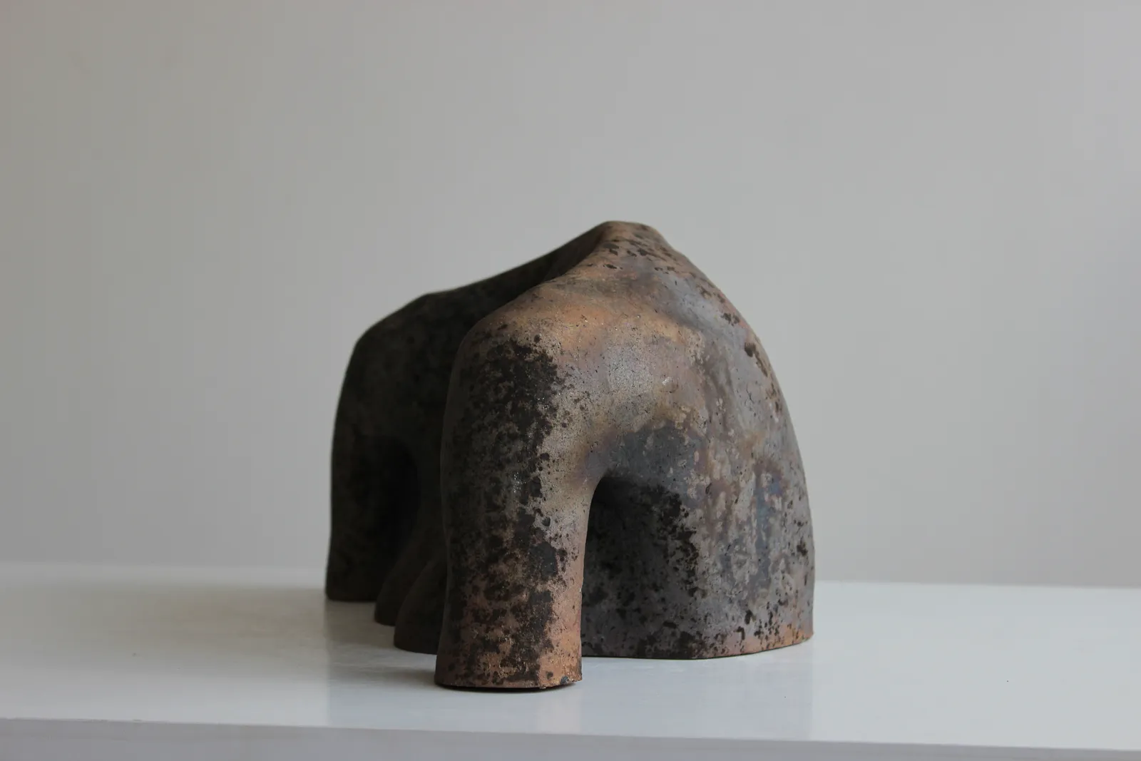 Image of оголені гори by Denys Shimanskyi, size: 28.5х18х17, made of кераміка, раку, Sculpture medium, from львів, part of the Bare mountains series, priced at $250 Photo 8 of 11.