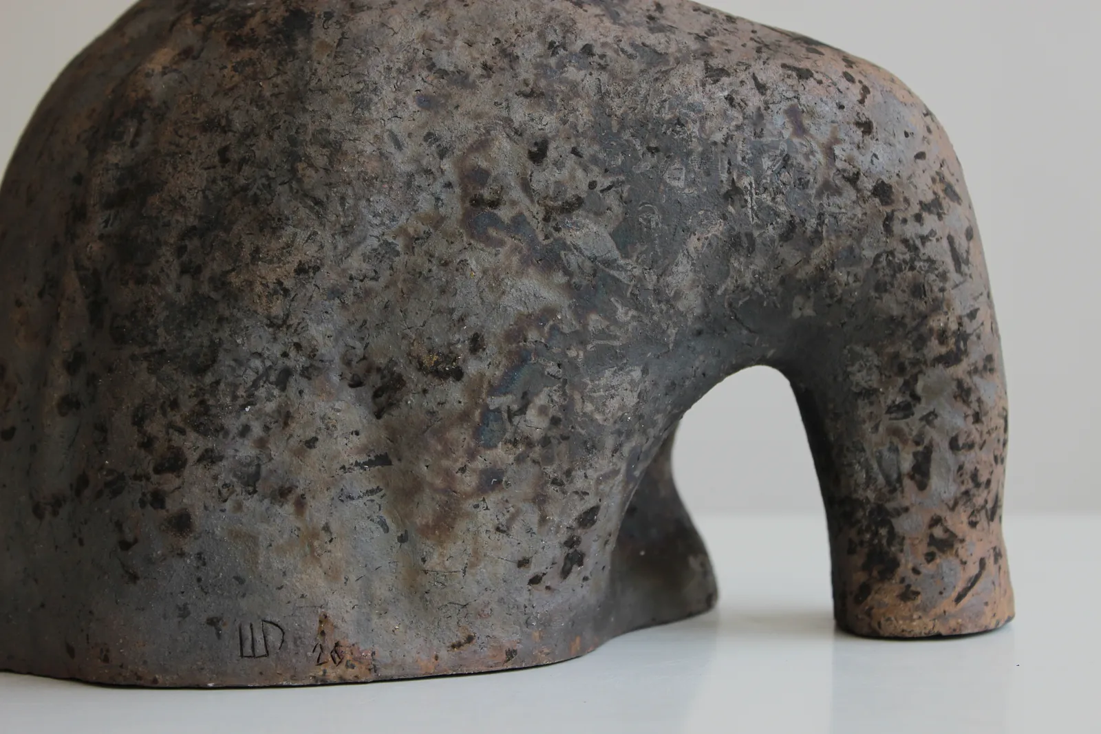 Image of оголені гори by Denys Shimanskyi, size: 28.5х18х17, made of кераміка, раку, Sculpture medium, from львів, part of the Bare mountains series, priced at $250 Photo 6 of 11.