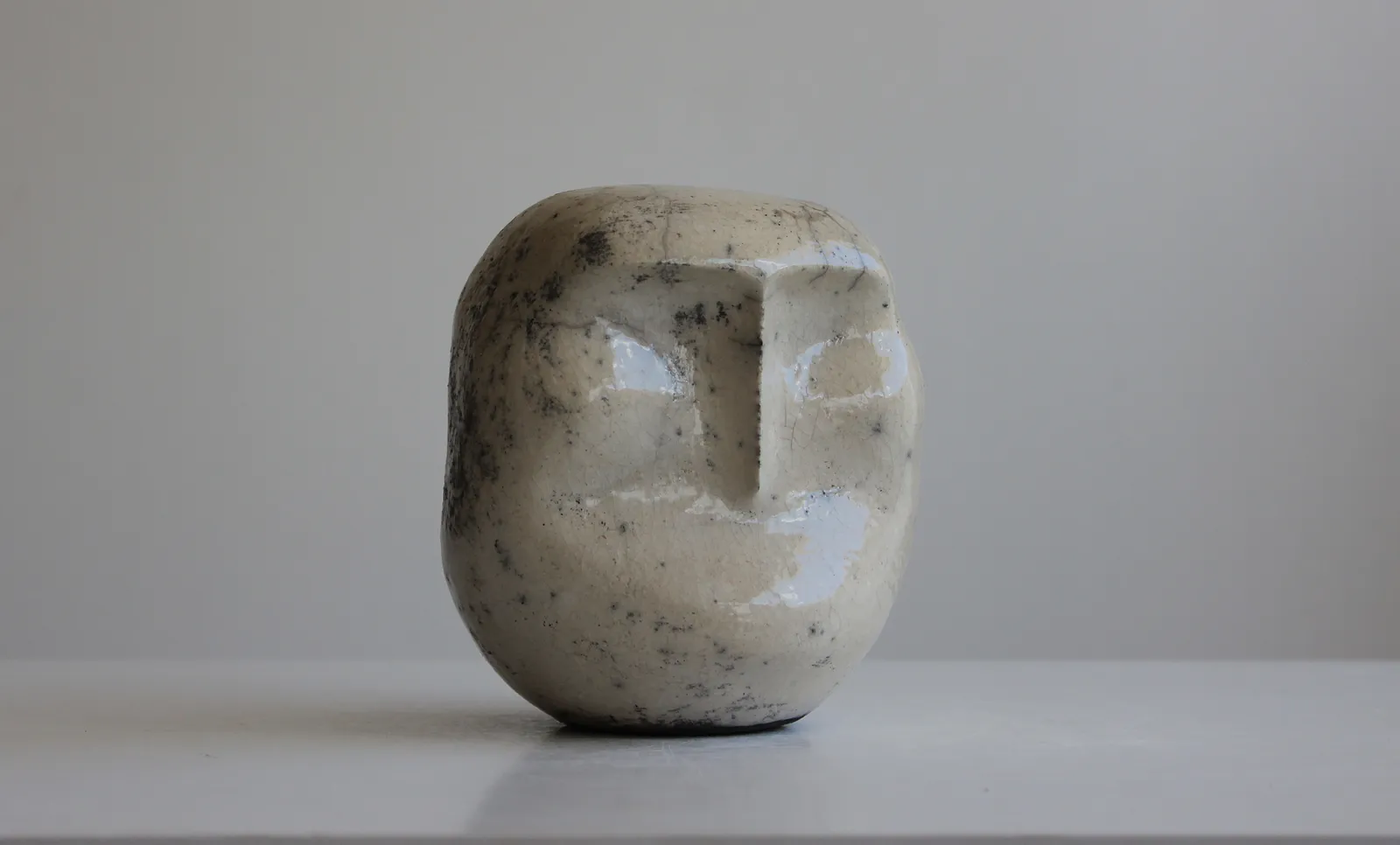 Image of театр by Denys Shimanskyi, size: 15х14х12, made of кераміка, раку, поливи, Sculpture medium, from львів, priced at $150 Photo 2 of 7.